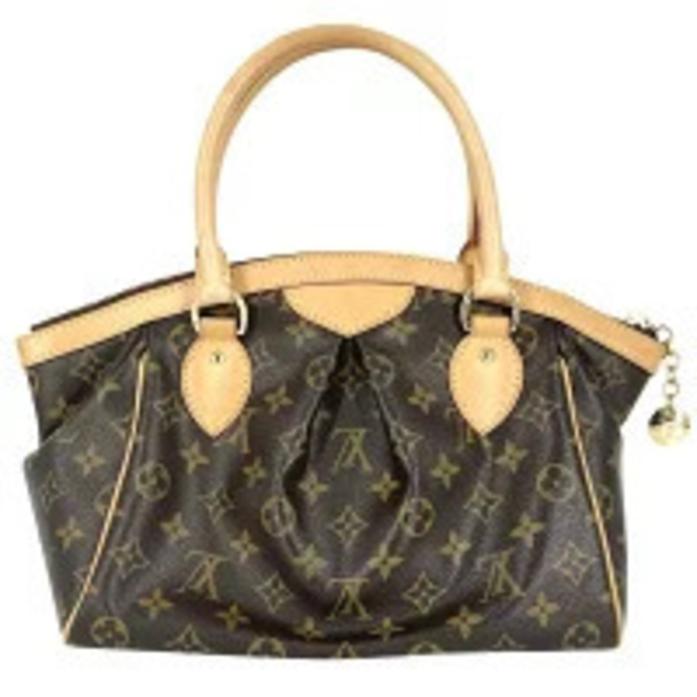 Louis Vuitton Monogram Tivoli Brown Canvas Handbag